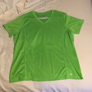 Neon Green Workout Quick Dry T-shirt